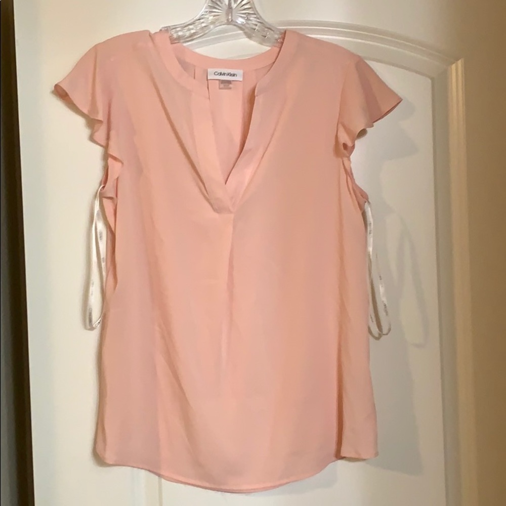 Calvin Klein Pale Pink Blouse